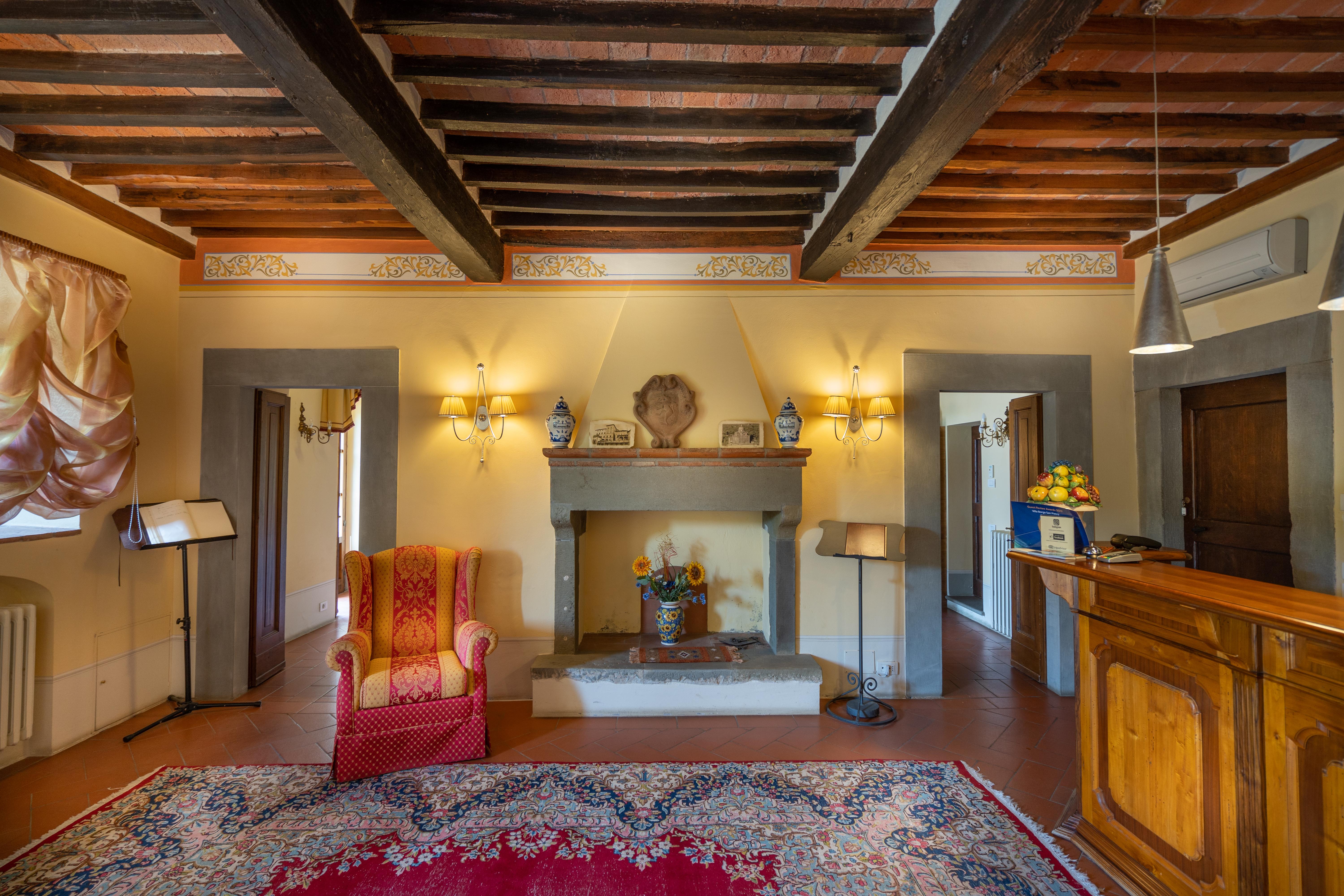 Villa Borgo San Pietro Cortona Bagian luar foto