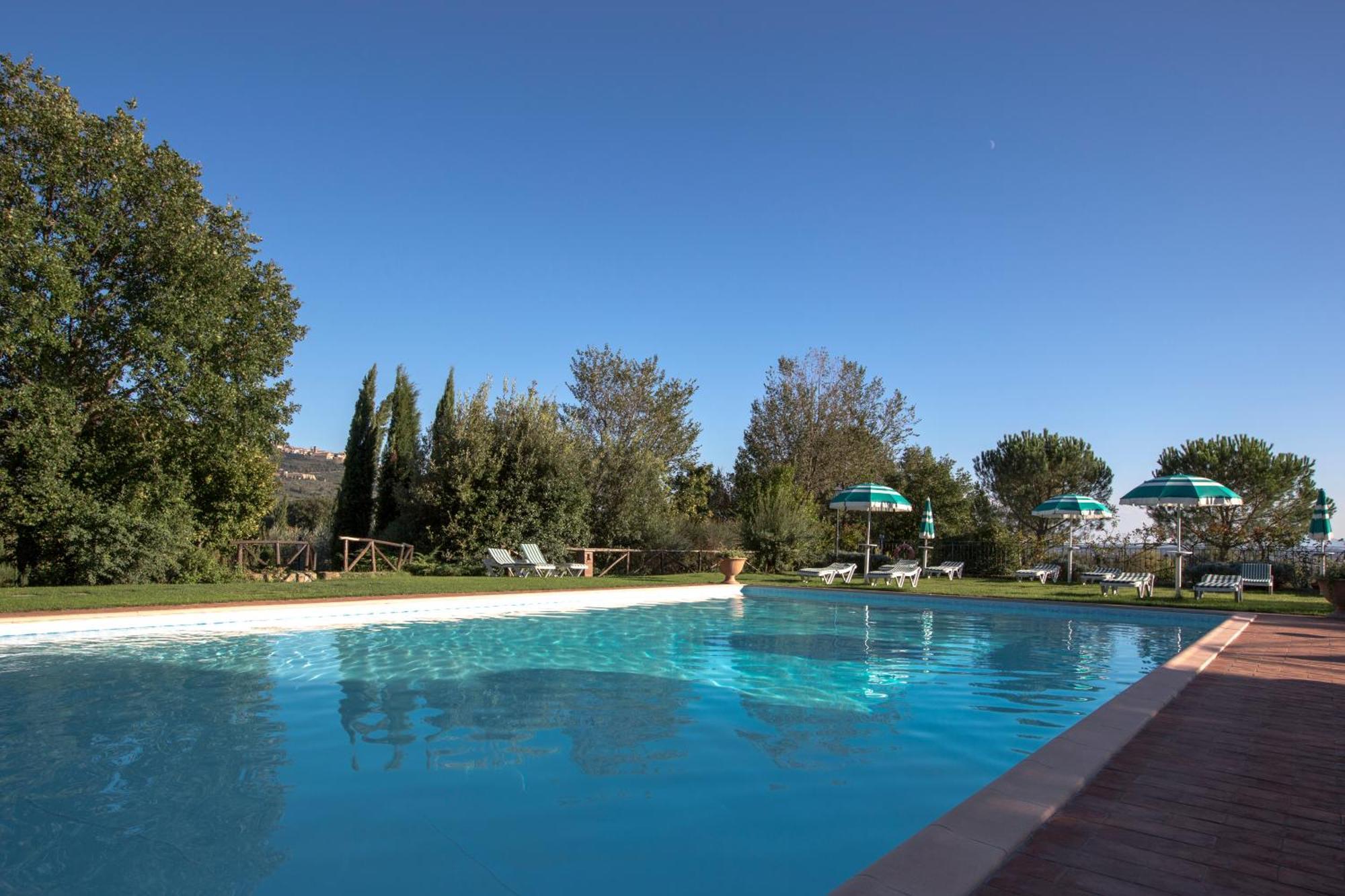 Villa Borgo San Pietro Cortona Bagian luar foto