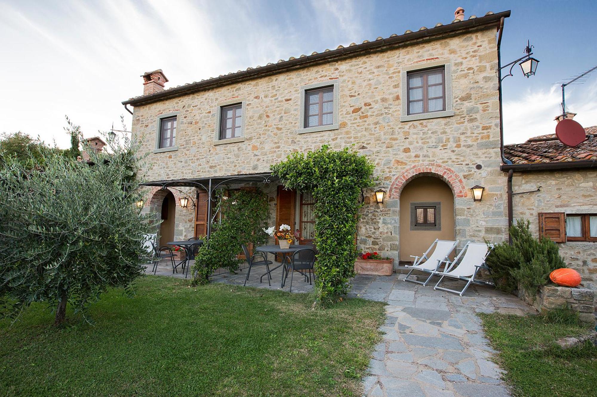 Villa Borgo San Pietro Cortona Bagian luar foto